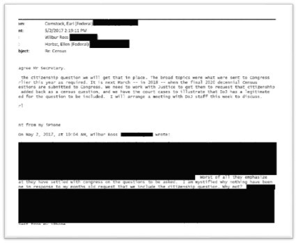 Redacted email 